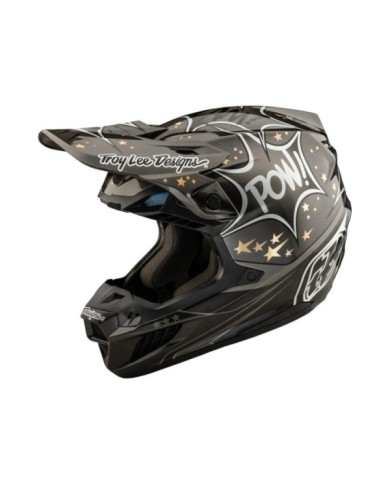 Troy Lee Designs Casco SE5 ECE Carbon - Cosmic Explosion grigio