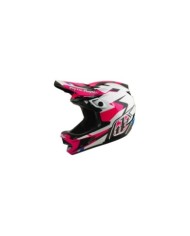 Troy Lee Designs Casco D4 Polyacrylite W Mips - Roamer rosa