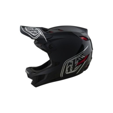 Troy Lee Designs D4 Polyacrylite Helmet W MIPS - Shadow noir