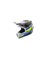 Troy Lee Designs SE5 Composite Helmet - Reverb blanc-bleu