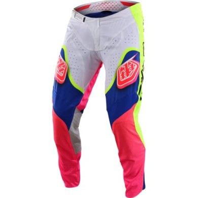Troy Lee Designs SE PRO Pantaloni - Radian bianco-rosa