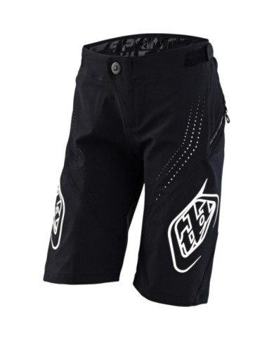 Troy Lee Designs Pantaloncini Youth Sprint - Mono nero