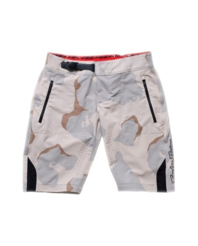 Troy Lee Designs Pantaloncini corti da donna Lilium Pro - Flow Camo beige
