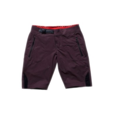 Troy Lee Designs Womens Lilium Pro Short Shell - Mono dark brown