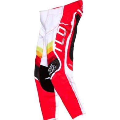 Troy Lee Designs SE ULTRA Pantaloni - Reverb rosso-bianco