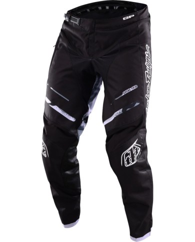 Troy Lee Designs GP PRO Pant - Blends Camo nero e bianco