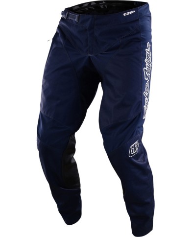 Troy Lee Designs GP PRO Pantaloni - Mono bianco-blu navy