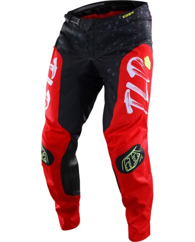 Troy Lee Designs GP PRO Pant - Partical nero-rosso