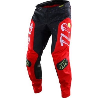 Troy Lee Designs GP PRO Pant - Partical nero-rosso