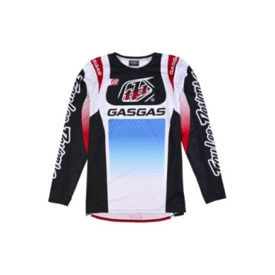Troy Lee Designs SE PRO Jersey - GASGAS Fumes nero-bianco