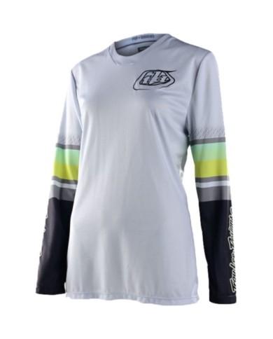 Troy Lee Designs Womens GP Jersey - Warped blanc