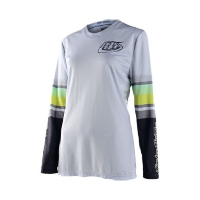 Troy Lee Designs Maglia GP da donna - Warped bianca