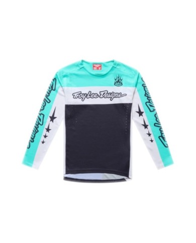 Troy Lee Designs Youth Sprint Pro Jersey – Yo Moto grau