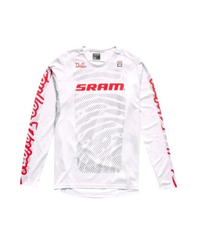 Troy Lee Designs Sprint Jersey - SRAM grau-rot