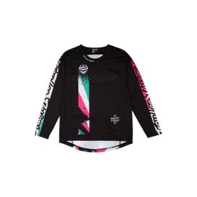 Troy Lee Designs Youth Sprint Jersey - Full Pull schwarz