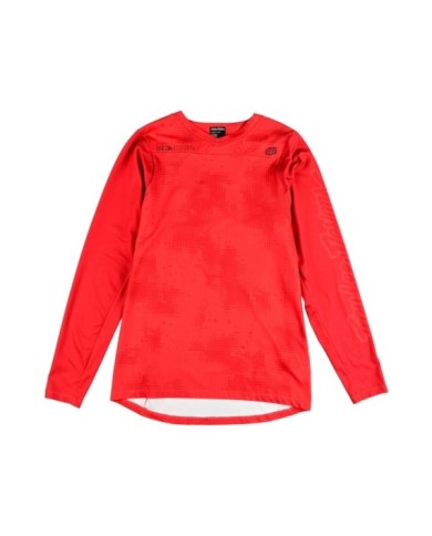 Troy Lee Designs Maglia Skyline Chill - Arancione spruzzato