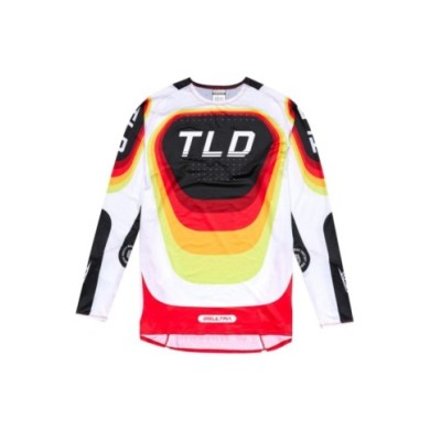 Troy Lee Designs Maglia SE ULTRA - Reverb bianco-rosso
