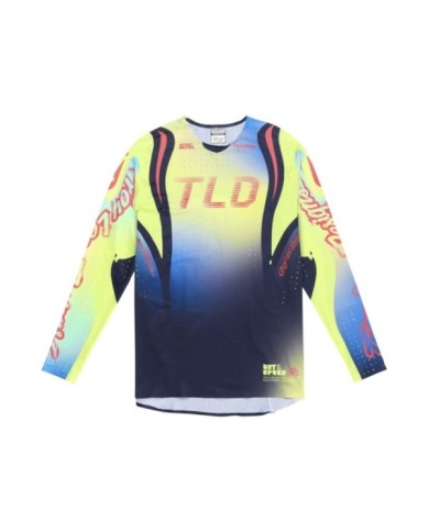 Troy Lee Designs Sprint Ultra Jersey - Drip glo jaune