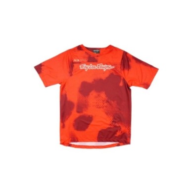 Troy Lee Designs Youth Skyline SS Jersey - Flared rot