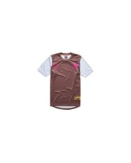 Troy Lee Designs Youth Flowline SS Jersey marron