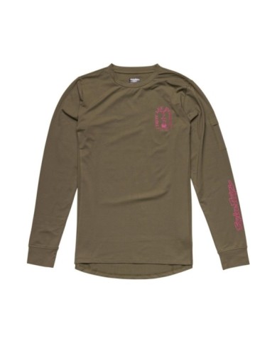 Troy Lee Designs Youth Ride T-Shirt – Fangs olive