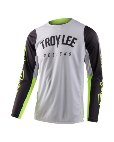 Troy Lee Designs GP PRO Jersey - Boltz grigio-fluo giallo