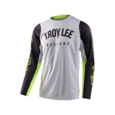Troy Lee Designs GP PRO Jersey - Boltz grigio-fluo giallo