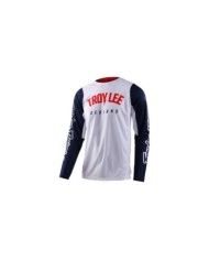Troy Lee Designs GP PRO Jersey - Boltz blanc-navy blue