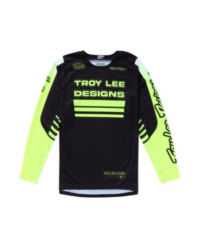 Troy Lee Designs GP PRO Jersey - Segmento nero-giallo