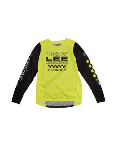 Troy Lee Designs Maglia YOUTH GP PRO - Standard gialla