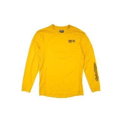 Troy Lee Designs Youth Ruckus Long Sleeve Ride Tee - Eyez safran