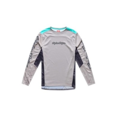 Troy Lee Designs Maglia a maniche lunghe Stage - Signature beige