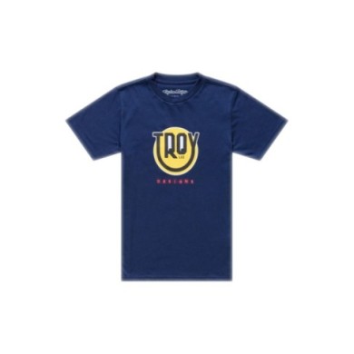 Troy Lee Designs Youth Short Sleeve Tee - Happy Dayz dark blue