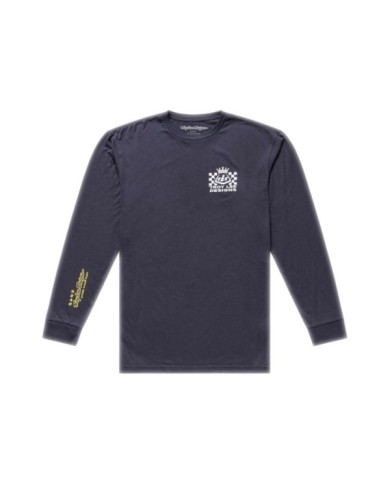 Troy Lee Designs Maglietta a maniche lunghe - Friday Night grigio
