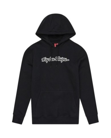 Troy Lee Designs Maglione con cappuccio - Signature nero