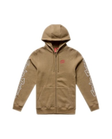 Troy Lee Designs Pullover Hoodie - Signature brown