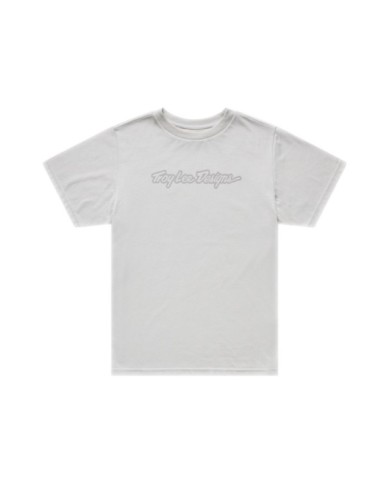 Troy Lee Designs Damen-T-Shirt mit kurzen Ärmeln – Signature beige