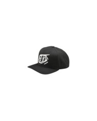Troy Lee Designs Cappellino Curved Snapback - Distintivo nero