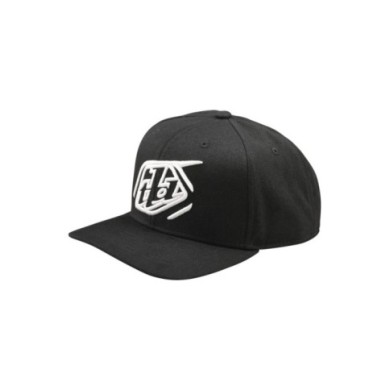 Troy Lee Designs Cappellino Curved Snapback - Distintivo nero