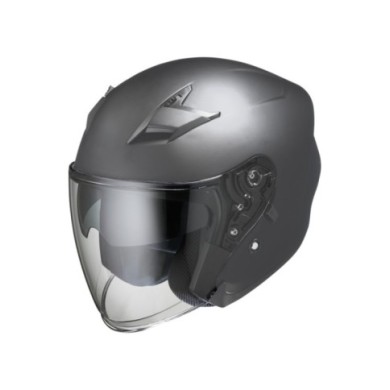 casco Jet iXS99 1.0 titanio opaco