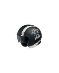 casco iXS Jet iXS880 2.0 nero opaco-avorio