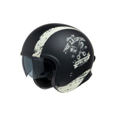iXS Casque Jet iXS880 2.0 mat noir-ivoire