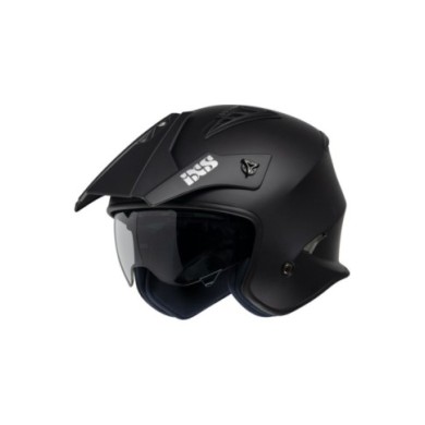 iXS Casque jet iXS114 3.0 noir mat