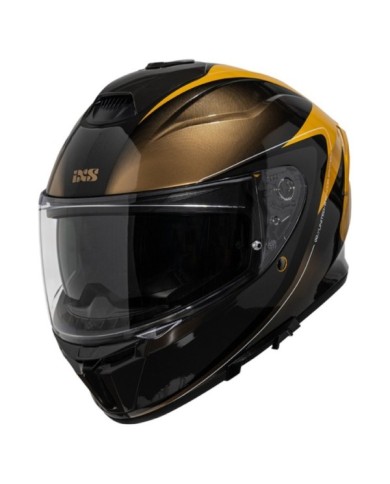 casco integrale iXS Rapid 1.0 Graphic mango antracite
