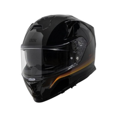 casco integrale iXS Rapid 2.0 Graphic nero-antracite