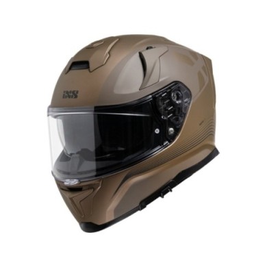 casco integrale iXS Rapid 2.0 Graphic marrone-grigio opaco