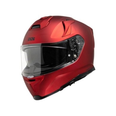 casco integrale iXS Rapid 2.0 Chalky rosso metallizzato opaco