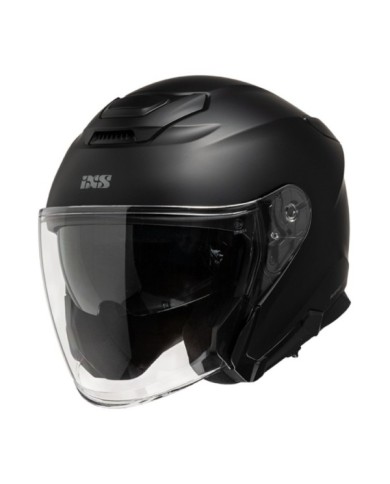 iXS Rapid J 1.0 Chalky casque jet noir mat