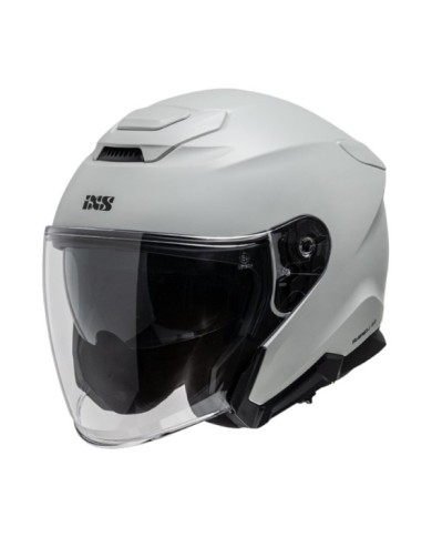 iXS Rapid J 1.0 Casco jet grigio gessato opaco