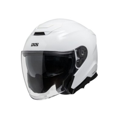 iXS Rapid J 1.0 Glossy casque jet blanc